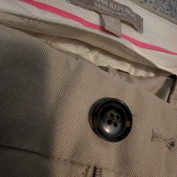 Banana Republic Tan Hampton Pant Size 14 - Picture 7 of 8